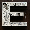 letter E