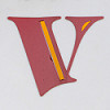 letter V