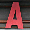 letter A
